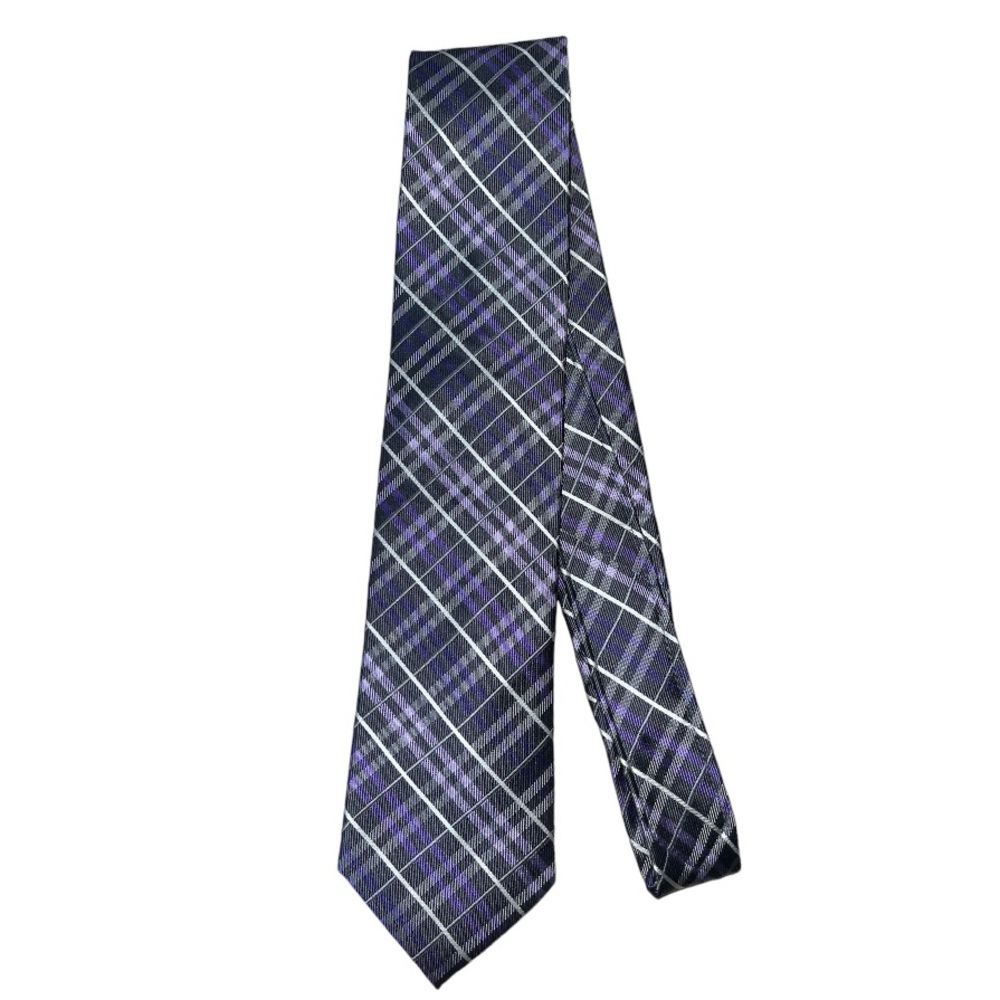 PRONTO UOMO Couture Plaid Neck Tie